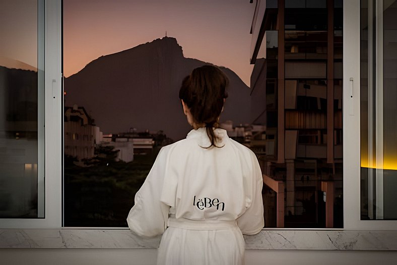 Apartamento Ipanema com Banheira + Vista Corcovado