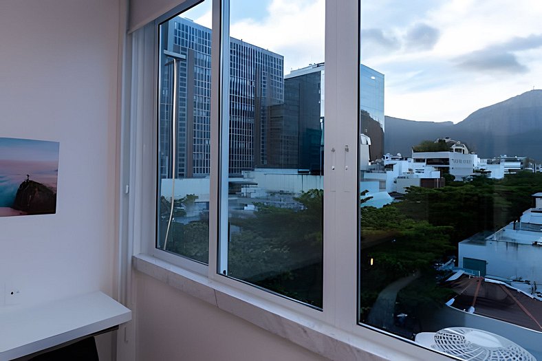 Apartamento Ipanema com Banheira + Vista Corcovado