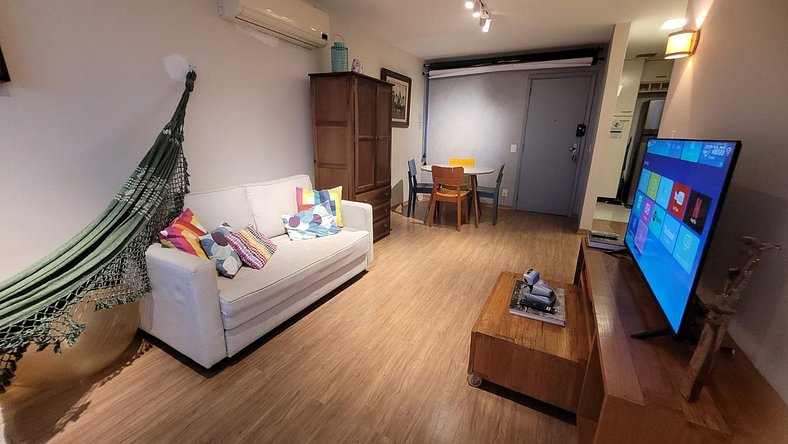 Apartamento Pão de Açúcar c/ Vista Mar + Lava&Seca