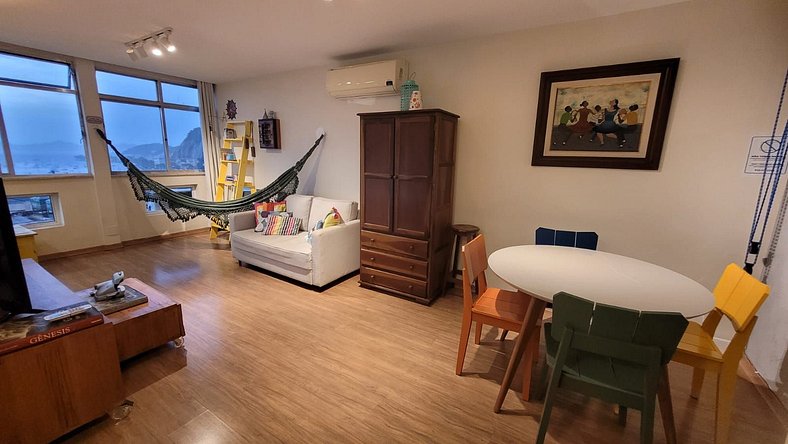 Apartamento Pão de Açúcar c/ Vista Mar + Lava&Seca