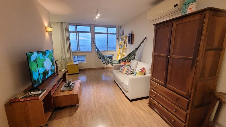 Apartamento Pão de Açúcar c/ Vista Mar + Lava&Seca