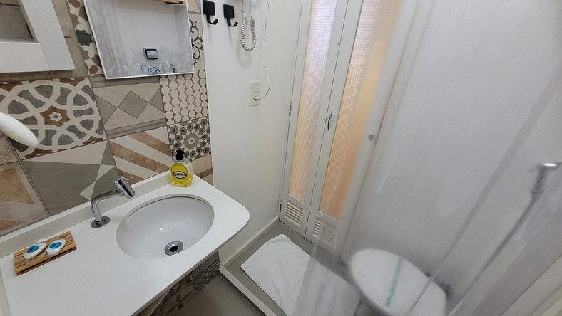 Apartamento Pão de Açúcar c/ Vista Mar + Lava&Seca