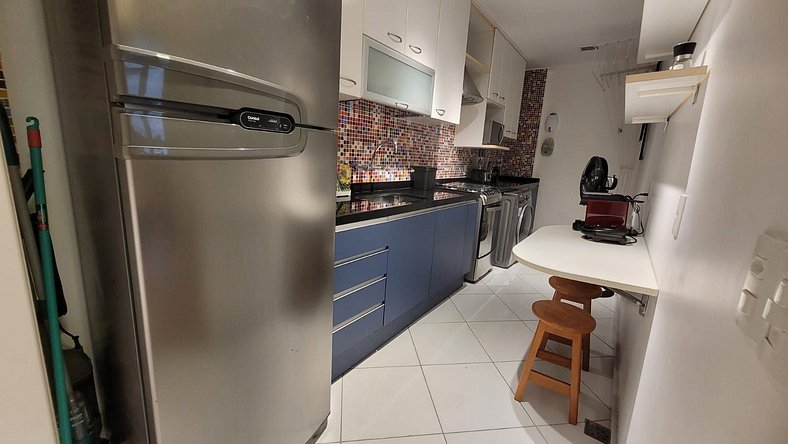 Apartamento Pão de Açúcar c/ Vista Mar + Lava&Seca