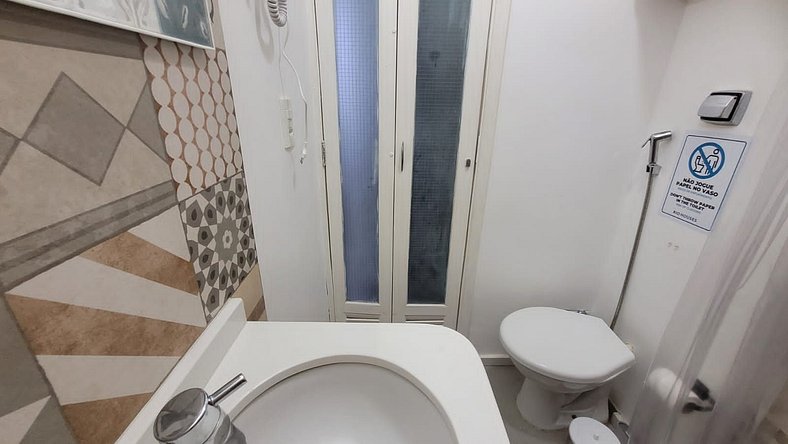 Apartamento Pão de Açúcar c/ Vista Mar + Lava&Seca