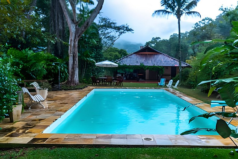 Casa em Secretário com Piscina Campo Sauna+3Suites