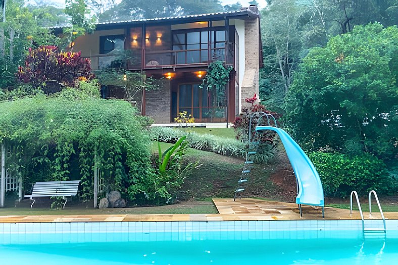 Casa em Secretário com Piscina Campo Sauna+3Suites