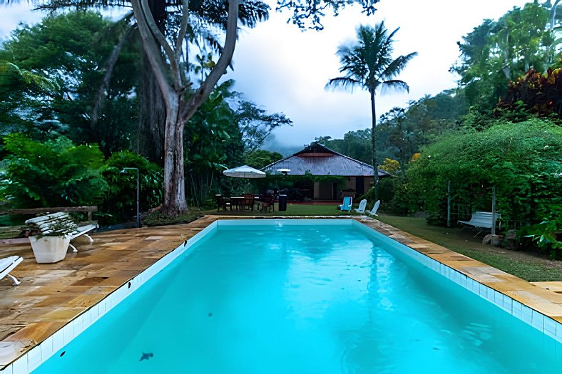 Casa em Secretário com Piscina Campo Sauna+3Suites