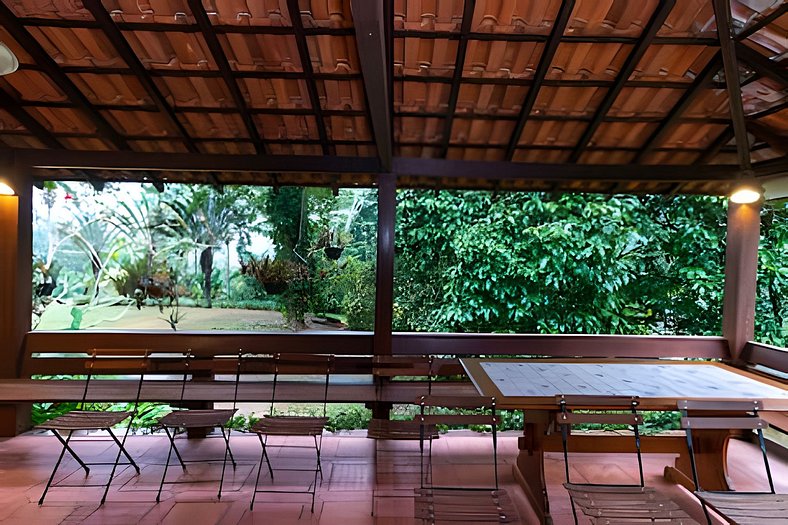 Casa em Secretário com Piscina Campo Sauna+3Suites